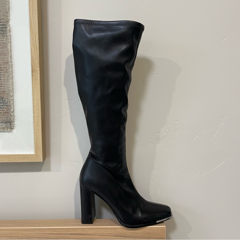 Knee High Leather Boots
